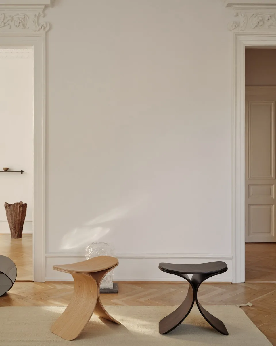 Luno krakk 48x28x72 cm, Eik Gejst