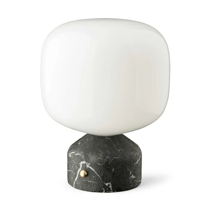 Meemo portabel bordlampe 23 cm - Black marble - Gejst