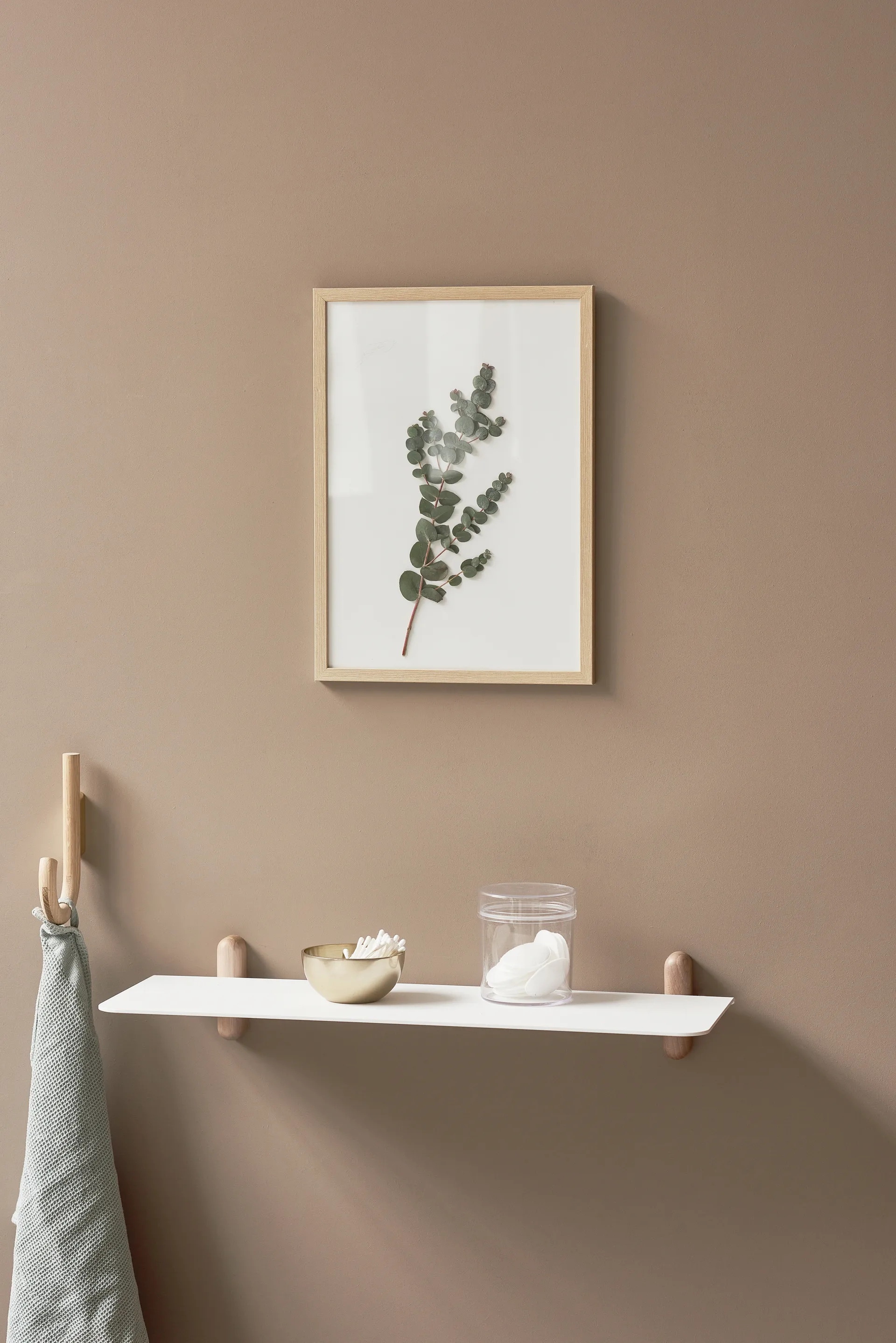 Nivo hylle G large, Lys eik-hvit Gejst