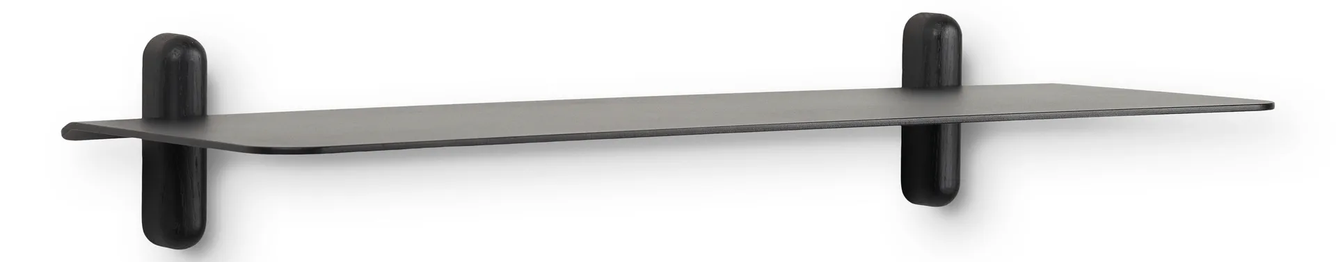 Nivo hylle G large, Svartbeiset ask-svart Gejst