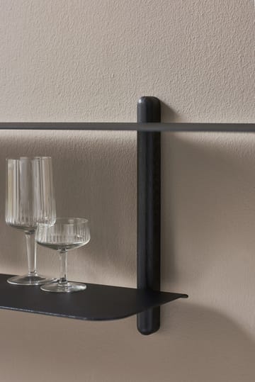 Nivo hylle H large - Svartbeiset ask-svart - Gejst