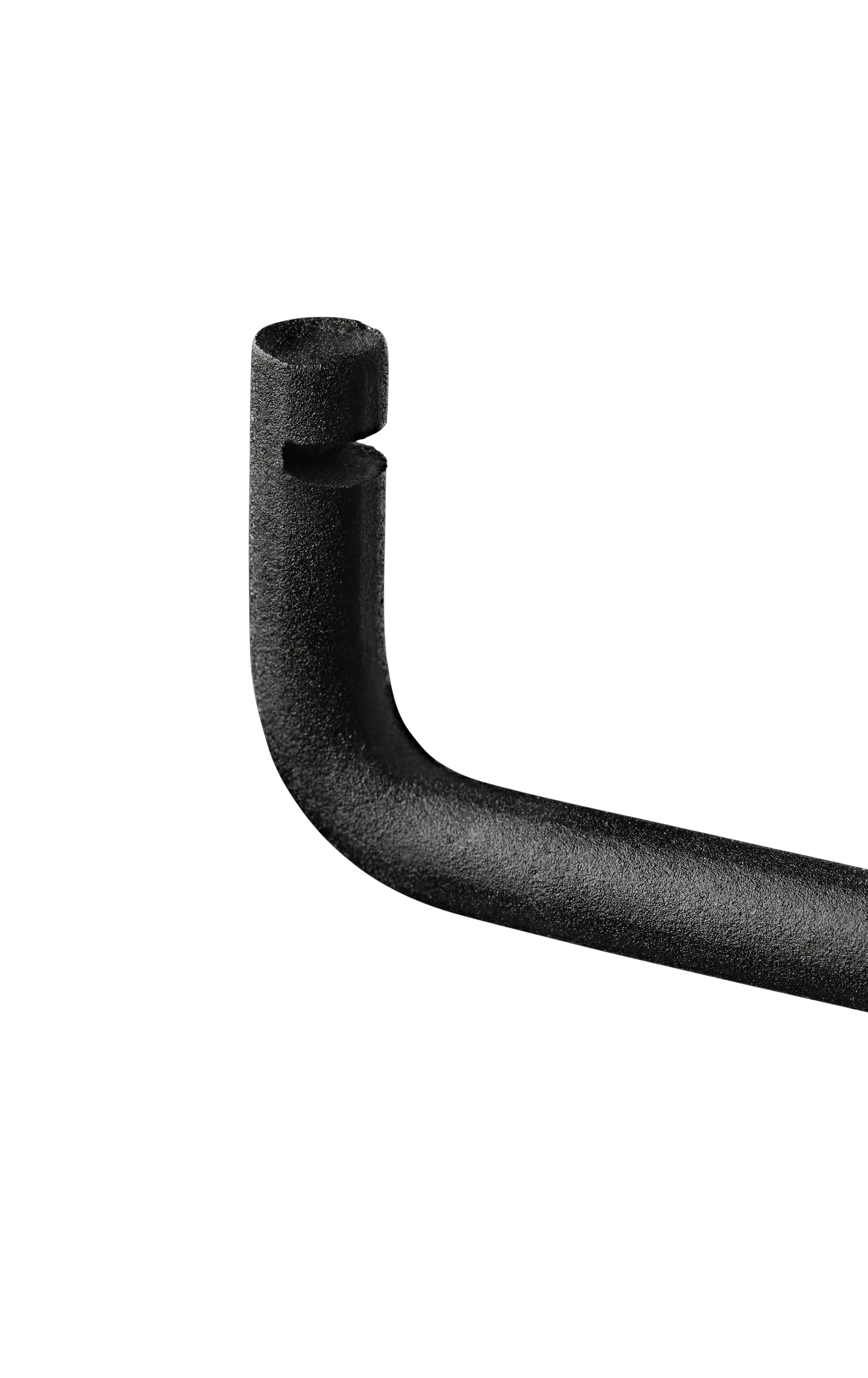 Nivo stang til hylle, Sort Gejst