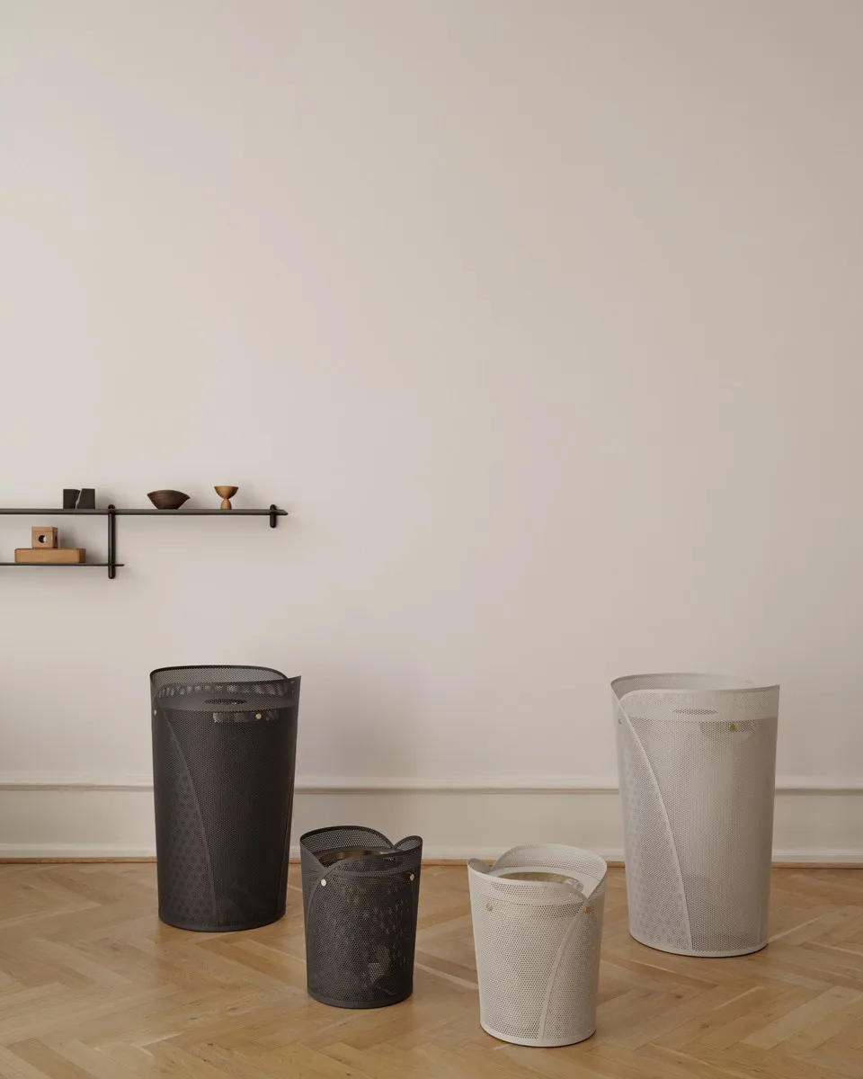 Oya skittentøyskurv 75 L, Warm grey Gejst