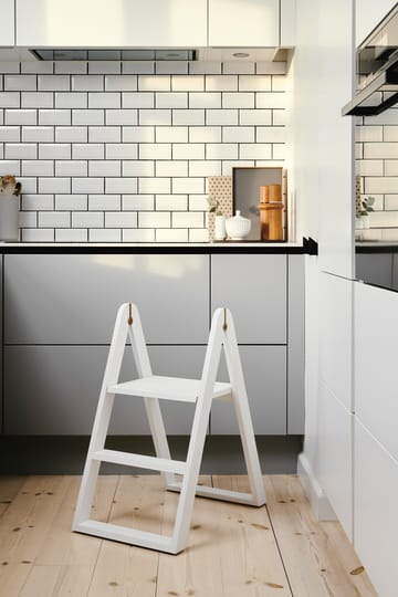 Reech stepladder stige - Hvit - Gejst