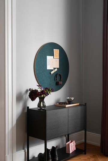 Retell pinboard oppslagstavle Ø 80 cm - Grønn-messing - Gejst