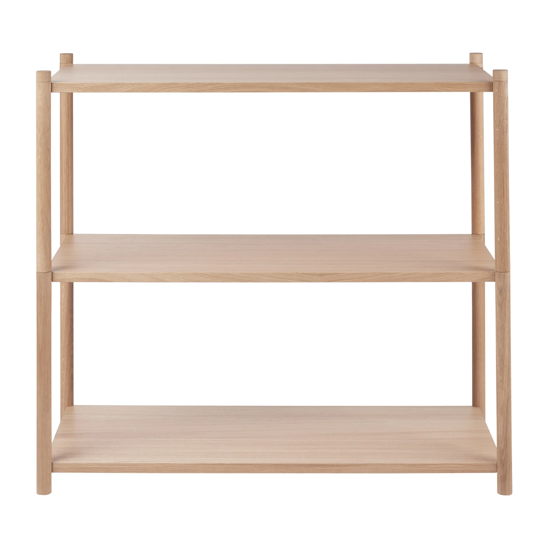 Sceene bookcase A, Lys eik Gejst