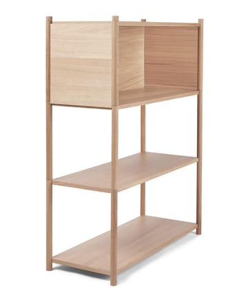 Sceene bookcase B - Lys eik - Gejst