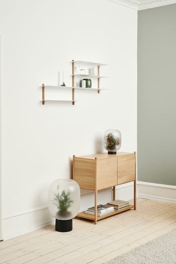 Sceene bookcase B - Lys eik - Gejst