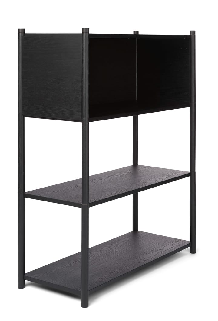 Sceene bookcase B - Svartbeiset eik - Gejst