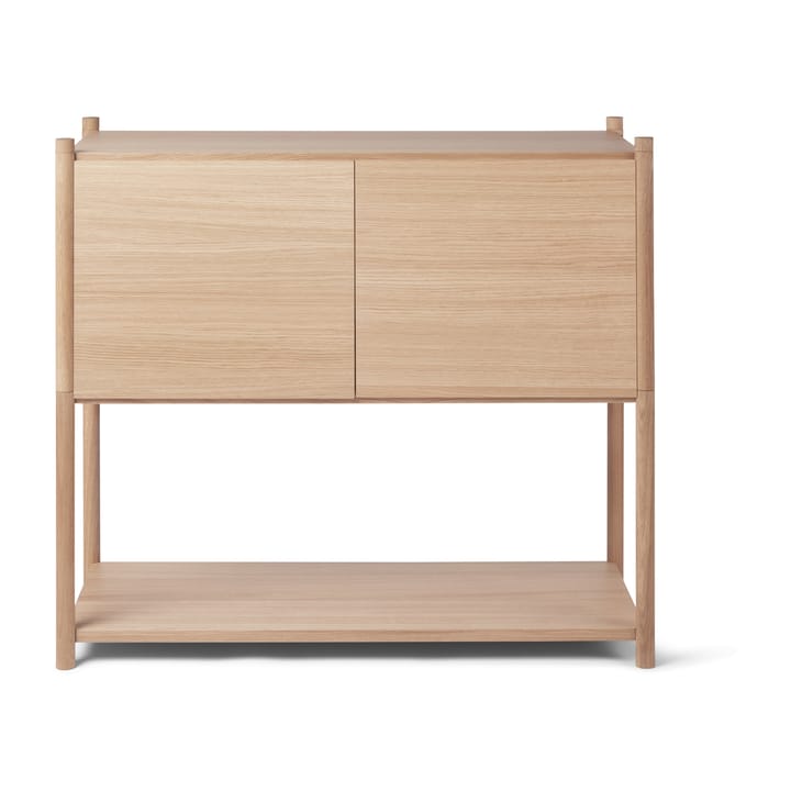 Sceene bookcase C - Lys eik - Gejst