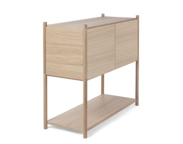 Sceene bookcase C - Lys eik - Gejst