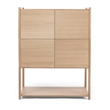 Sceene bookcase E - Lys eik - Gejst