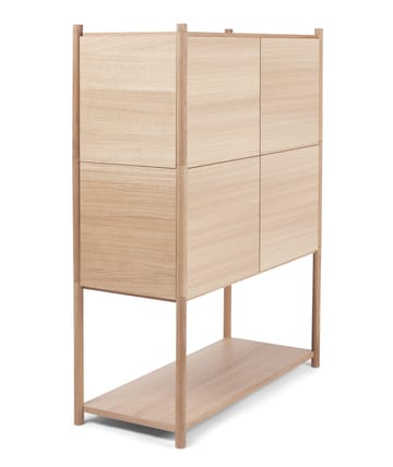 Sceene bookcase E - Lys eik - Gejst