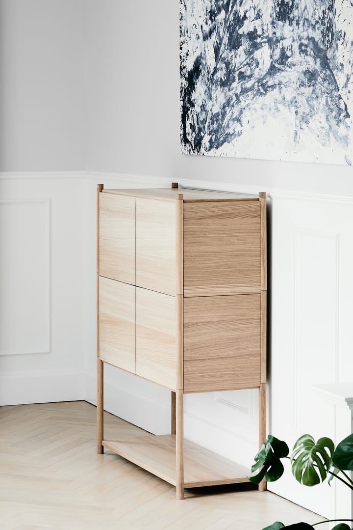 Sceene bookcase E, Lys eik Gejst