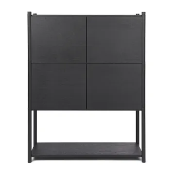 Sceene bookcase E - Svartbeiset eik - Gejst