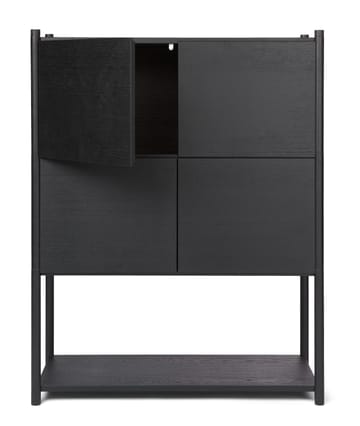 Sceene bookcase E - Svartbeiset eik - Gejst