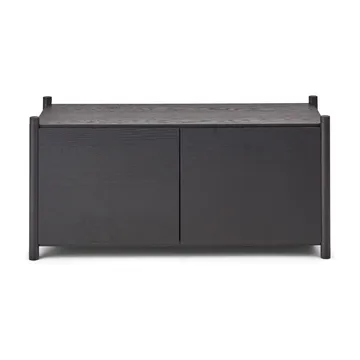 Sceene bookcase G - Svartbeiset eik - Gejst