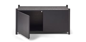 Sceene bookcase G - Svartbeiset eik - Gejst