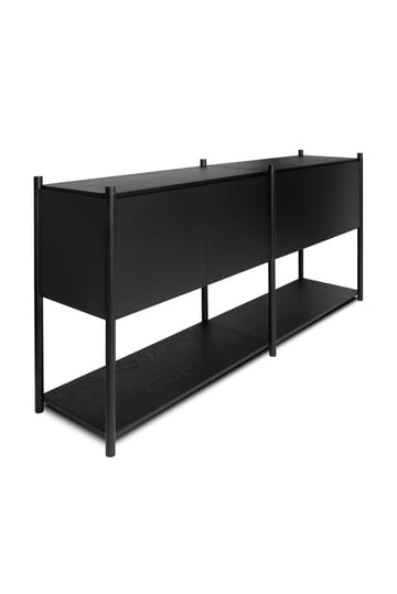 Sceene bookcase H - Svartbeiset eik - Gejst