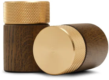 Sina salt- og pepperkvern 6 cm - Mørk ask-messing - Gejst