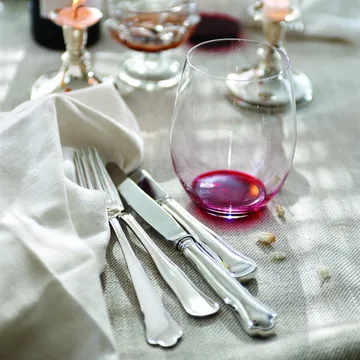 Chippendale matgaffel sølv - 20,1 cm - Gense