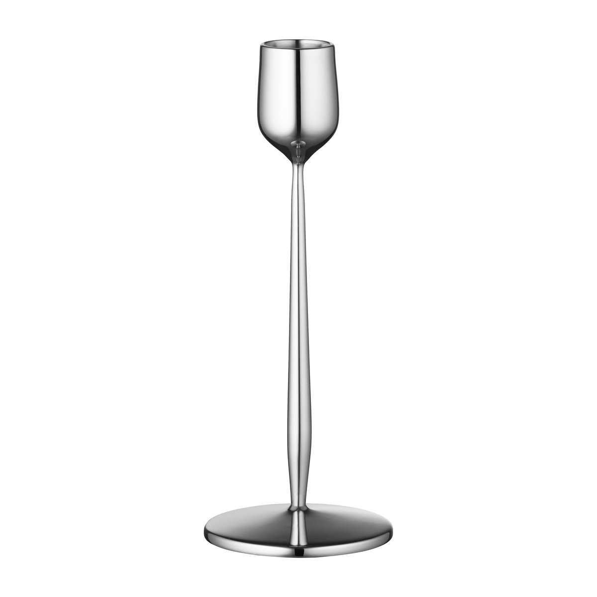 Gense Dorotea lysestake 18 cm Blankt stål