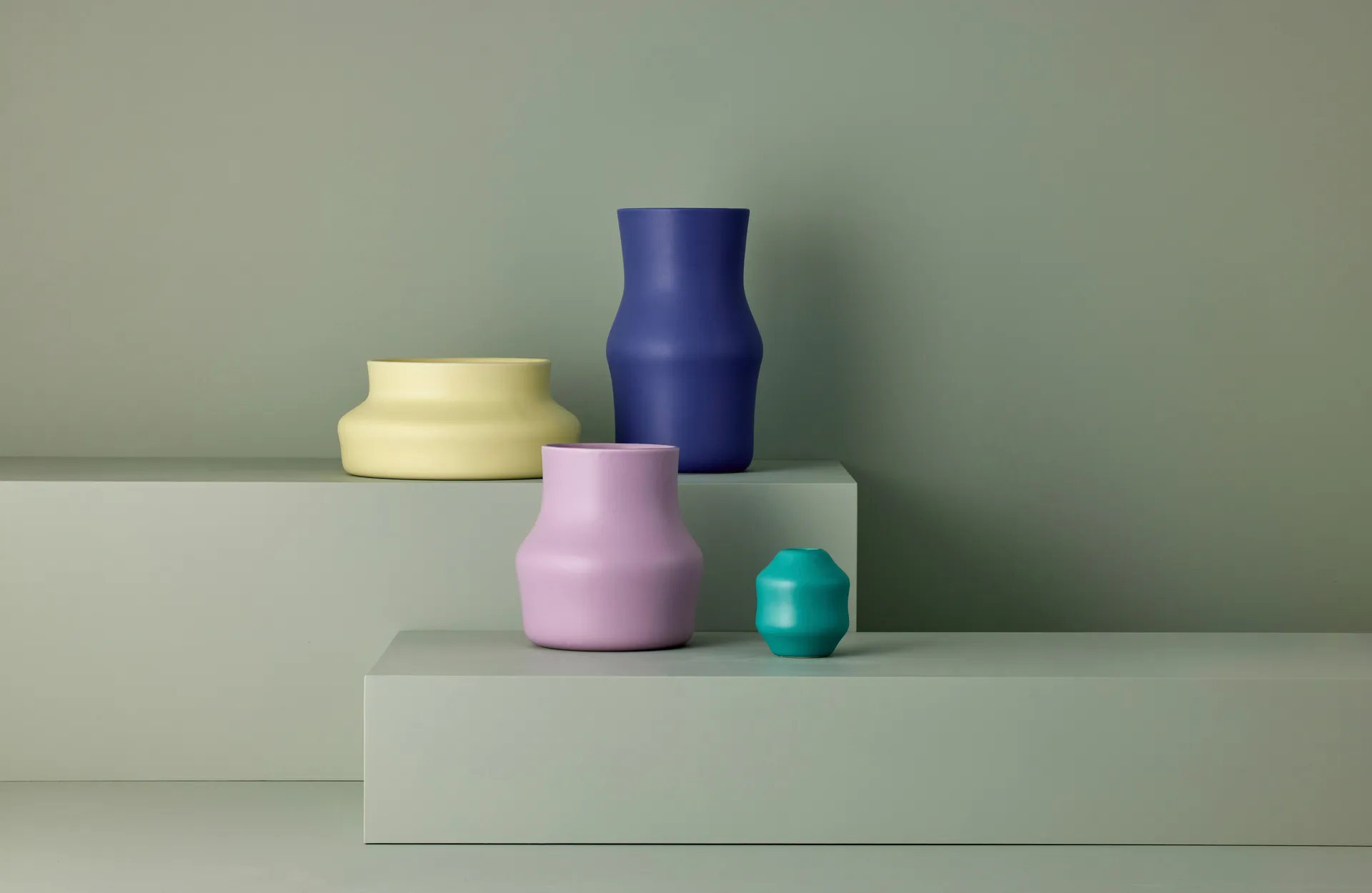 Dorotea vase 18 x 19,5 cm, Lilac purple Gense