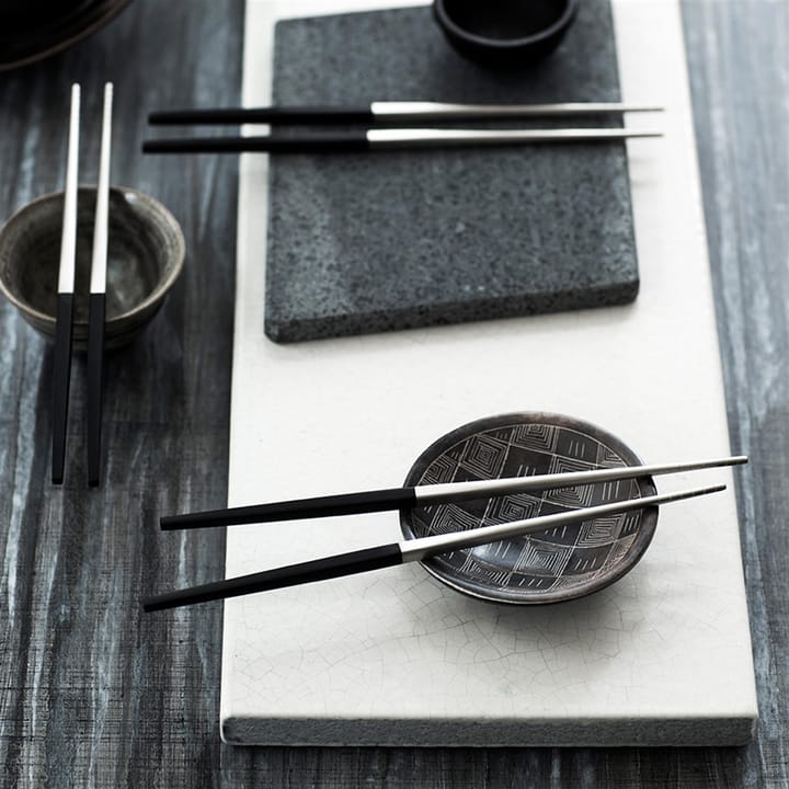 Focus de Luxe ätpinnar 4+1 - rostfritt stål - Gense
