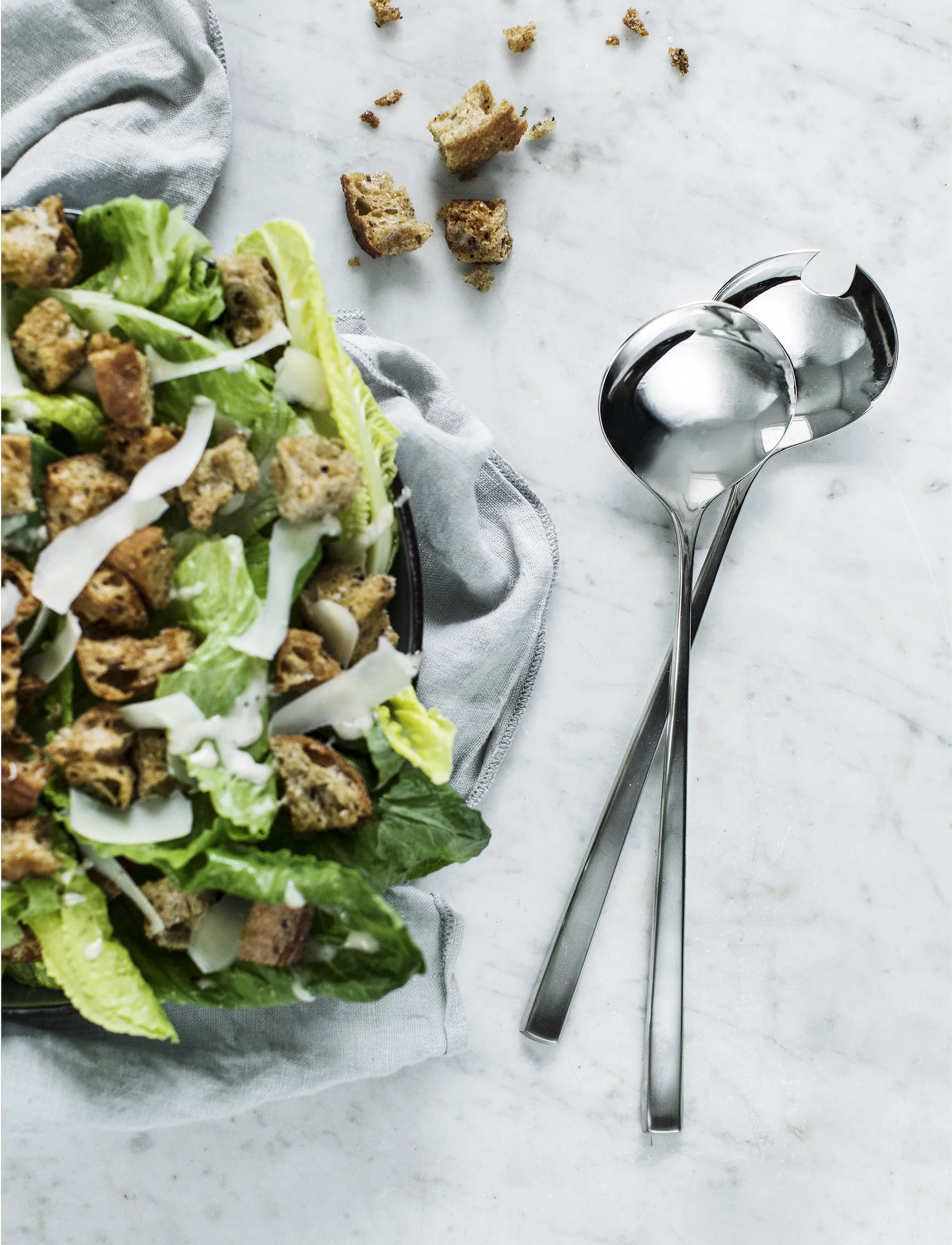 Fuga salatbestikk, Rustfritt stål Gense