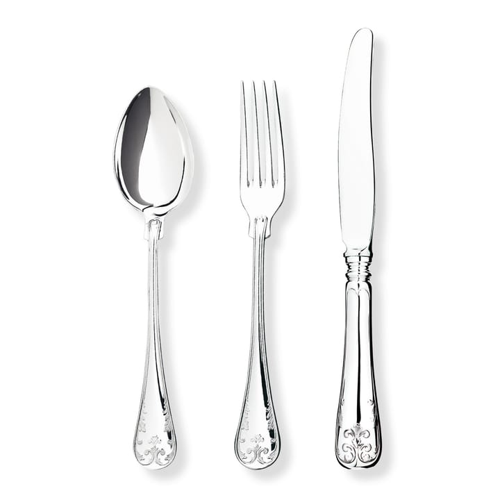Gammal Fransk bordskje nysølv, 18,3 cm Gense
