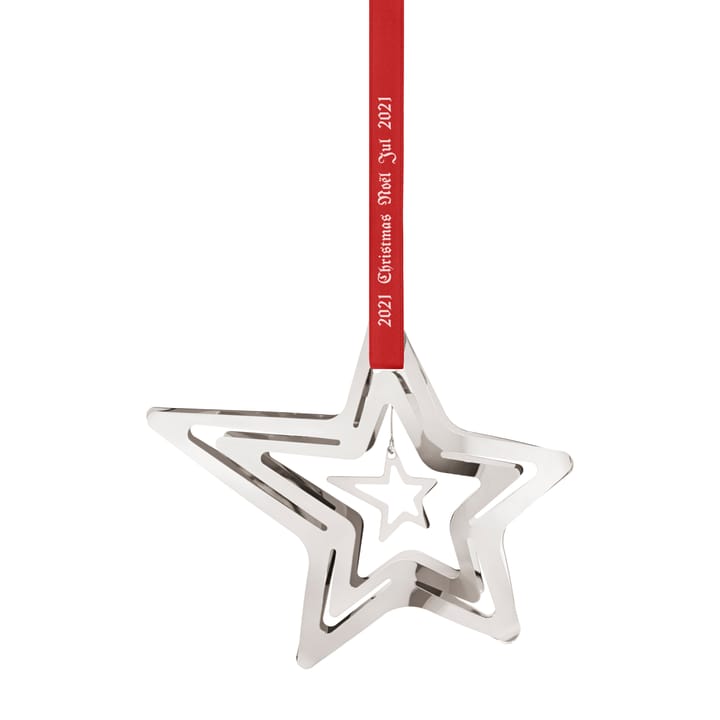 2021 Shooting Star juletrepynt, Palladiumbelagt Georg Jensen