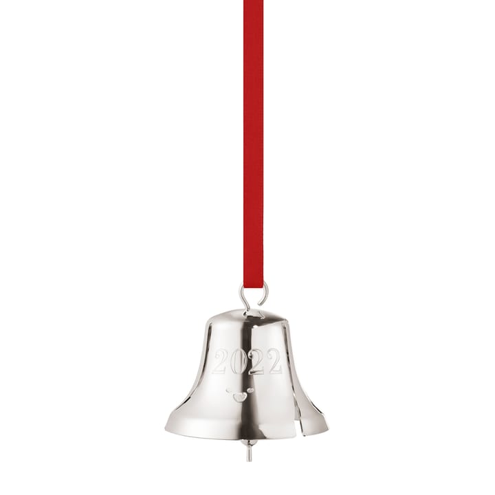 2022 årets julklocka, palladiumbelagt Georg Jensen