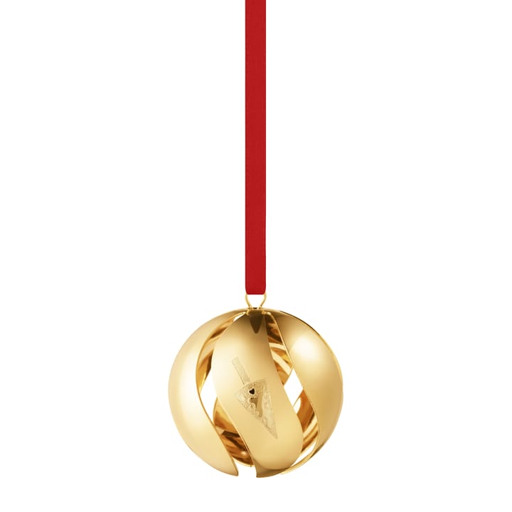 2022 årets julkula, gullbelagt Georg Jensen
