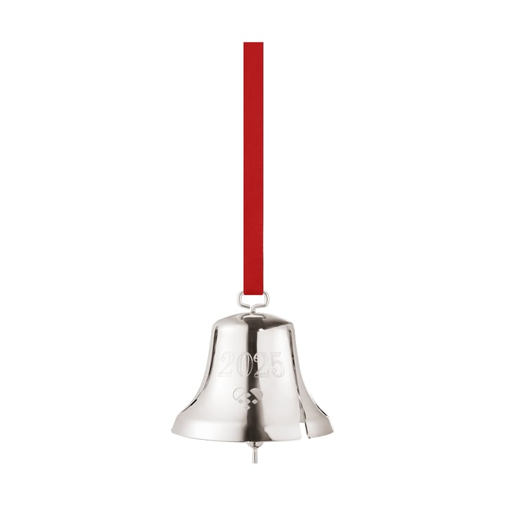 2025 års juleklokke - Palladiumbelagt messing - Georg Jensen