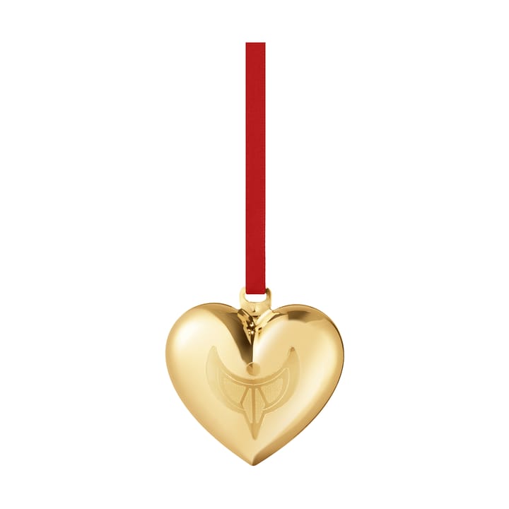 Årets Julehjerte 2024, Gullbelagt Georg Jensen