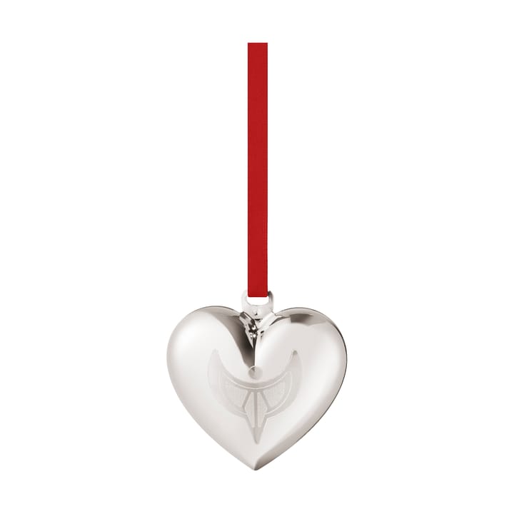 Årets Julehjerte 2024 - Palladiumbelagt - Georg Jensen