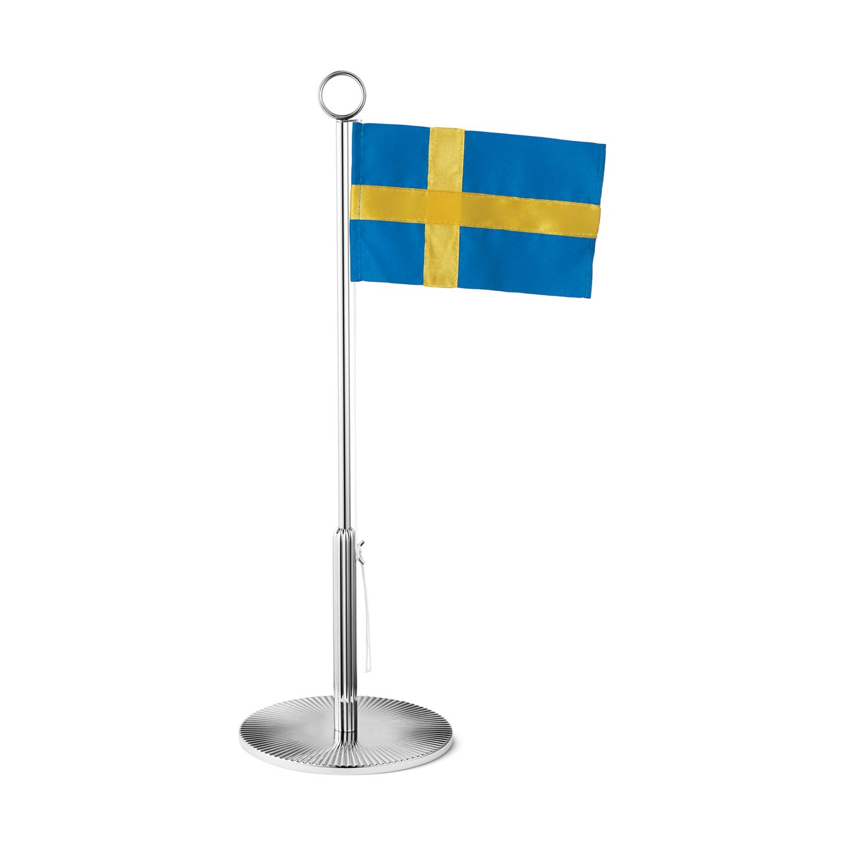Georg Jensen Bernadotte bordflagg 38,8 cm Svensk flagg