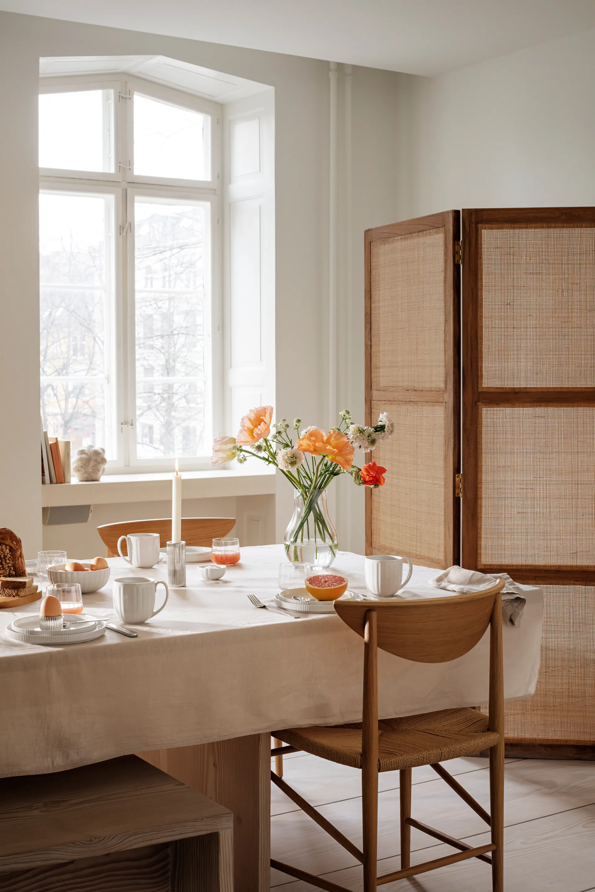 Bernadotte kopp 30 cl 2-pakning, Hvit Georg Jensen