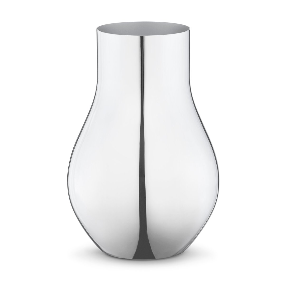 Bilde av Georg Jensen Cafu vase rustfritt stål liten 216 cm