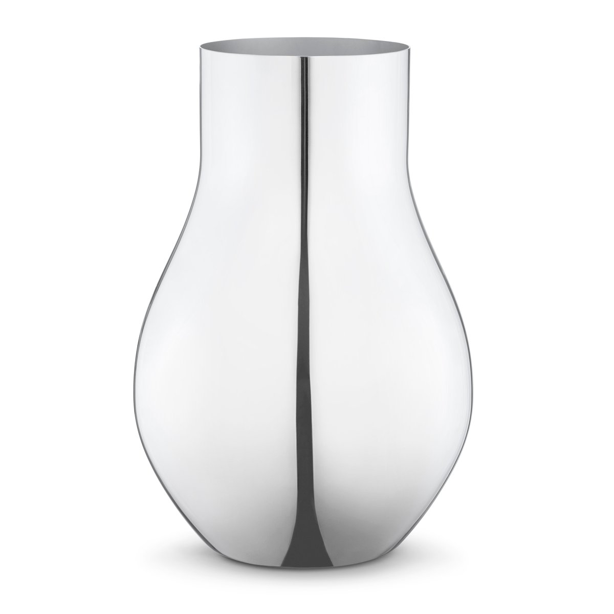 Bilde av Georg Jensen Cafu vase rustfritt stål medium 30 cm