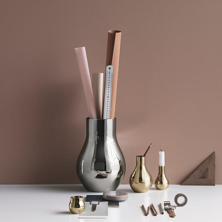 Cafu vase rustfritt stål - medium, 30 cm - Georg Jensen