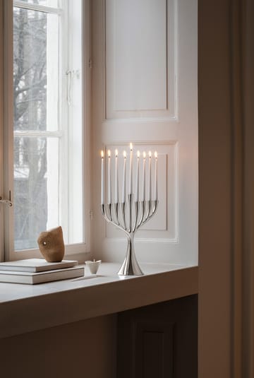 Cobra Hanukkah lys 18-pakning - Hvit - Georg Jensen