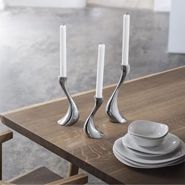 Cobra lysestake 3-pakk - rustfritt stål - Georg Jensen