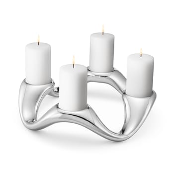 Cobra lysestake Ø 33 cm - Rustfritt stål - Georg Jensen