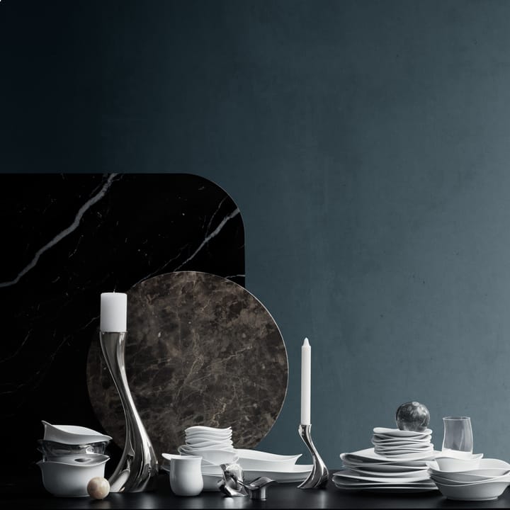 Cobra Telysholder 2-pakn., rustfritt stål Georg Jensen