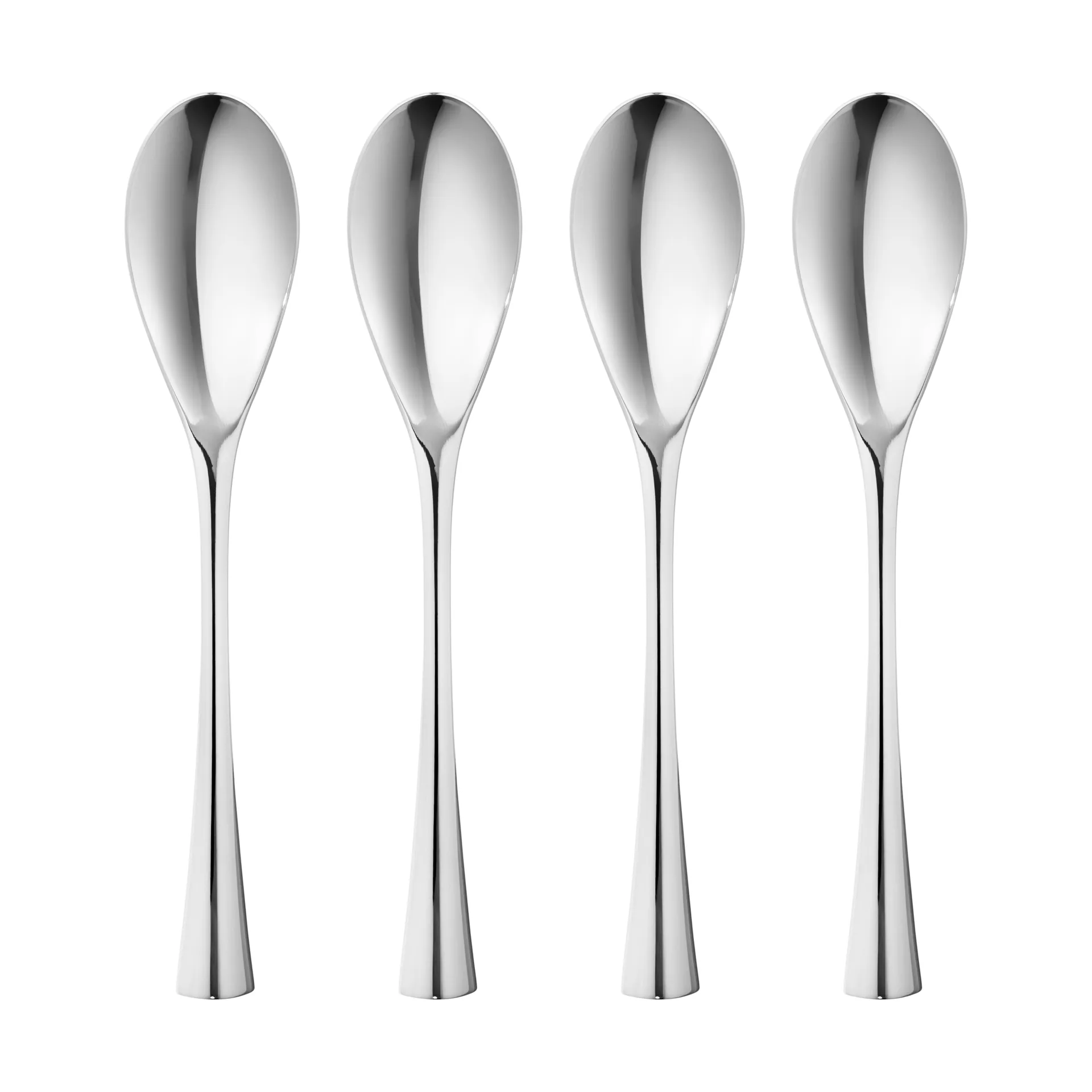 Cobra teskje 4-pakning, Rustfritt stål Georg Jensen