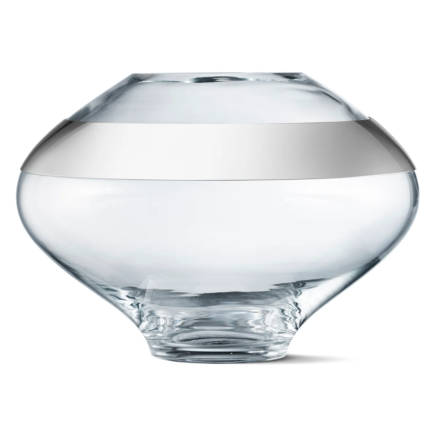 Duo rund vase, Stor Georg Jensen