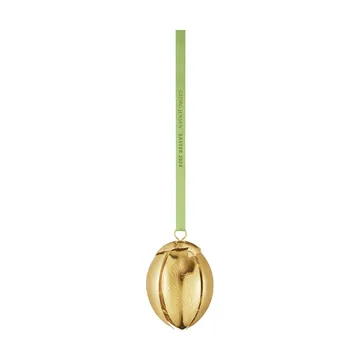 Georg Jensen påskefjær hengepynt 2024 - 18 K Gullbelagt - Georg Jensen