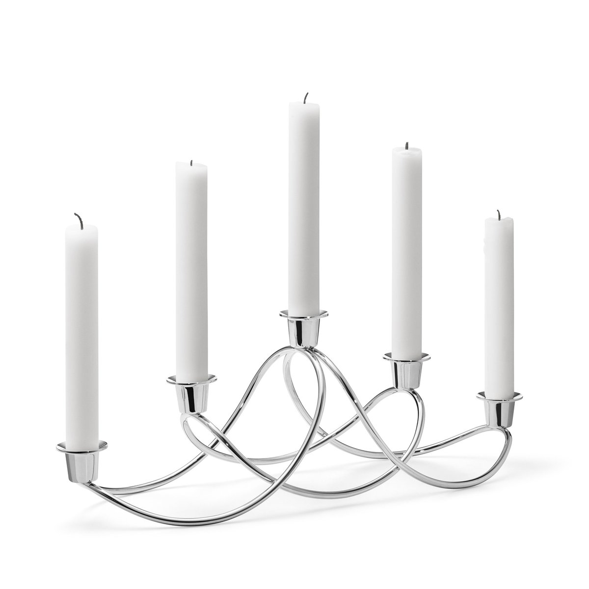 Georg Jensen Harmony lysestake blank | Skandinavisk Design | Lysestaker | Sølv