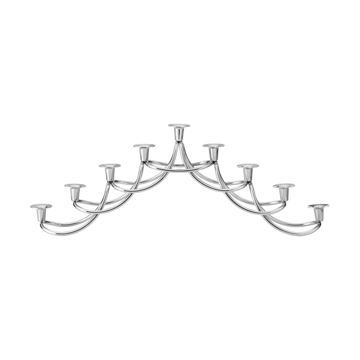 Harmony menorah lysestake - Rustfritt stål - Georg Jensen
